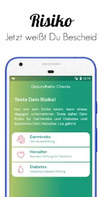 APPzumARZT - Dein Gesundheits-Manager denkt mit android App screenshot 1